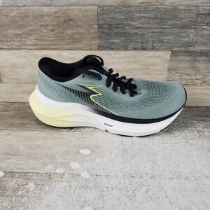 361 Degrees‎ Phoenix Womens Shoes Sz 7 Pale Banana Iceberg Mesh Lace Up Sneakers